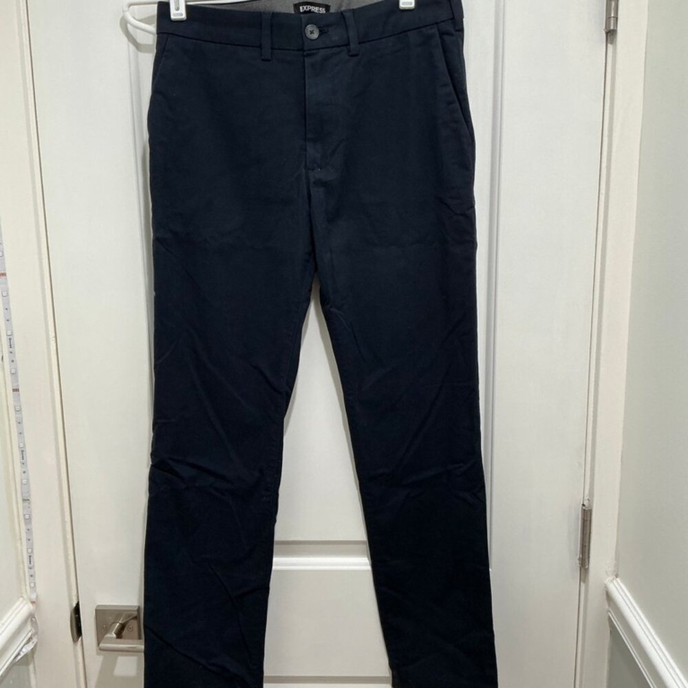 Express Men's Chino Pants, New with Tag, Color Navy Blue, size 30" x 32",1 piece
